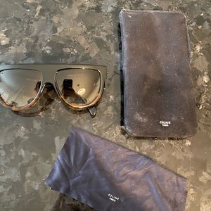 Authentic Celine 60 mm Flat top sunglasses